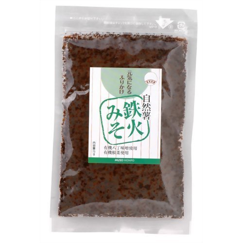 全国発送】無双本舗自然薯鉄火みそ〈袋〉 ７５ｇ - 安全なお米・自然