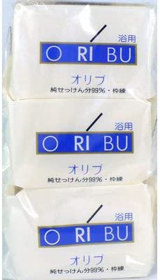 オリブ 浴用せっけん 3個入り | 無添加純石鹸 - 安全なお米・自然食品 【根っこや】WEBSHOP