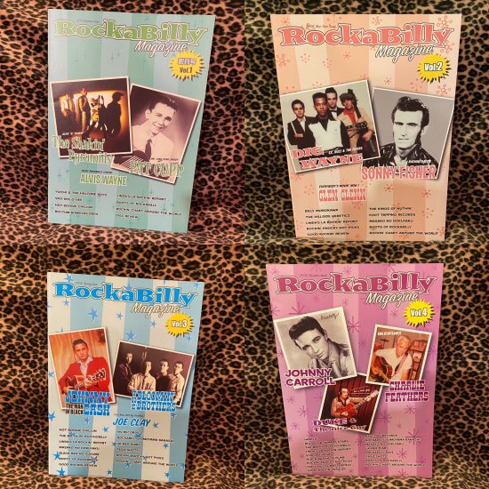 Rockabilly Magazine Vol.1～8 SET (CD付) - ◆Harajuku Jumpin'Jack's ONLINE SHOP◆
