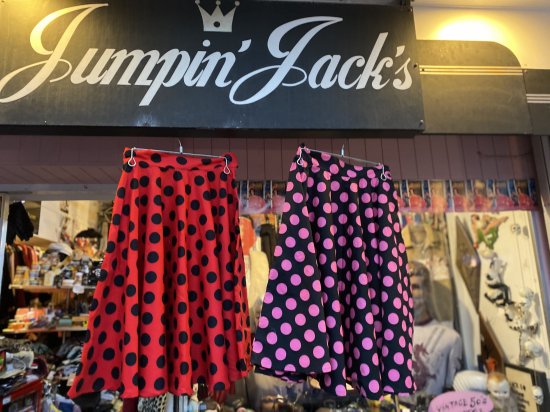 Jumpin'Jack'sオーダーサーキュラースカート　大玉DOT - ◆Harajuku Jumpin'Jack's ONLINE SHOP◆