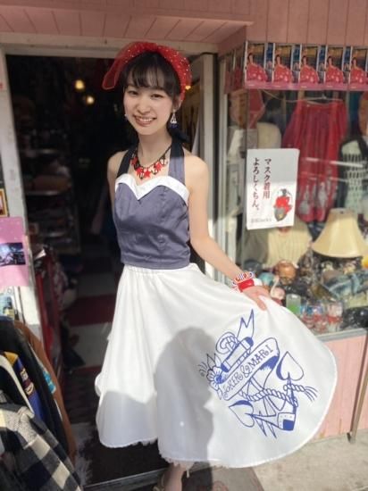 サンローラン　サーキュラースカート サテン サーキュラースカート