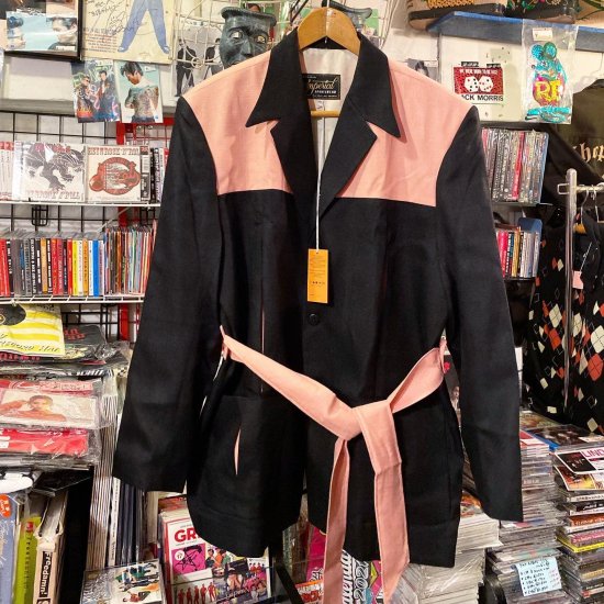 Imperial Sportswear 50'帯付き復刻ナッソージャケット Black&Pink - ◆Harajuku Jumpin'Jacks  ONLINE SHOP◆