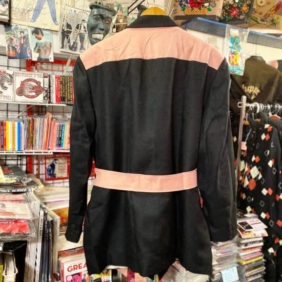 Imperial Sportswear 50'帯付き復刻ナッソージャケット Black&Pink 