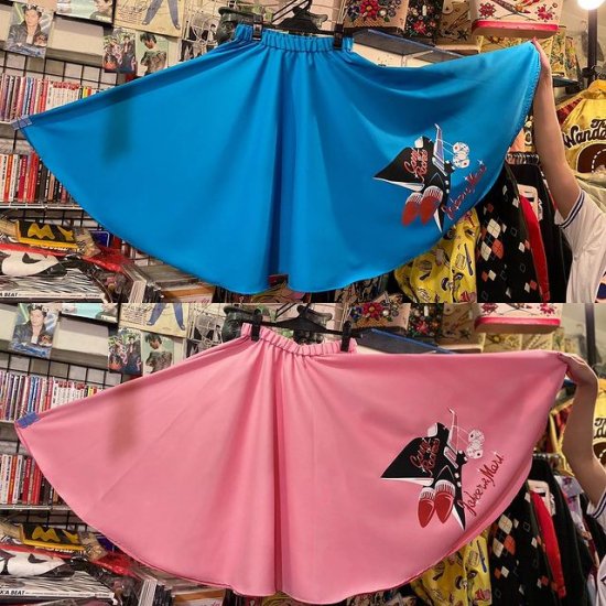 JOKER&MARI / コニーロケット サーキュラースカート (PINK/BLUE 