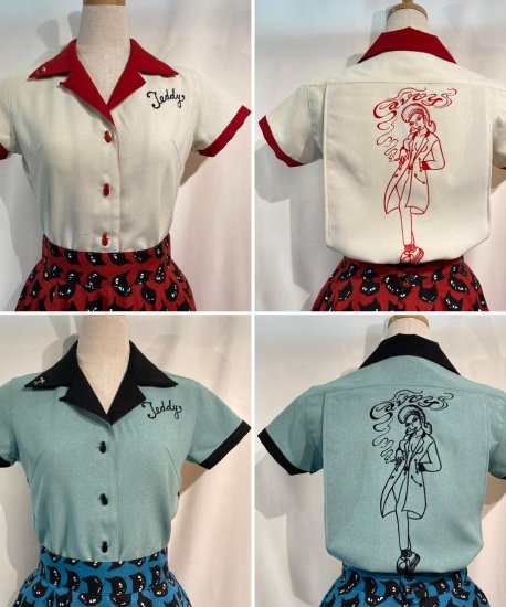 Savoy Clothing / Teddy Girl Ladies Bowling Shirts - ◆Harajuku Jumpin'Jack's  ONLINE SHOP◆