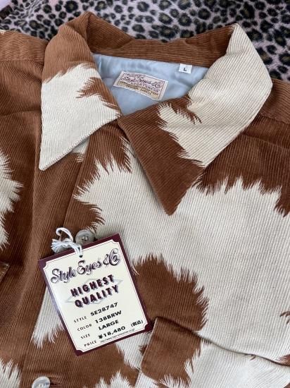 Style eyes 2021 Corduroy Shirt 