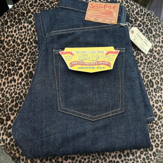 Sugar Cane Denim 1955Z MODEL (Non-wash) - ◇Harajuku Jumpin'Jack's