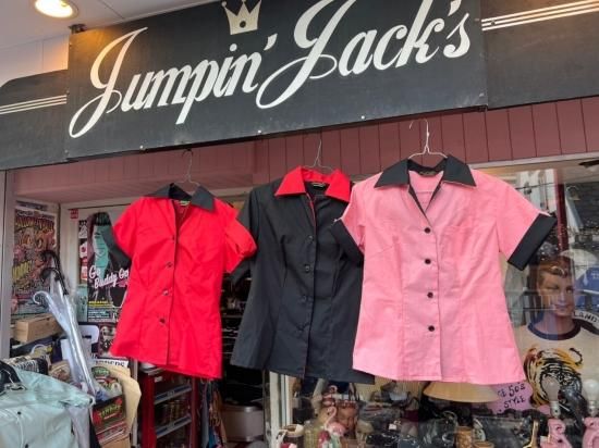 Jumpin' Jack's レディース オリジナルボウリングシャツ(受注