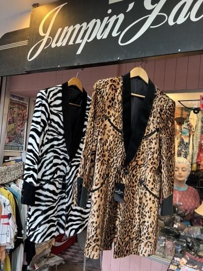 エドワードジャケット 豹×衿黒 - ◇Harajuku Jumpin'Jack's ONLINE SHOP◇