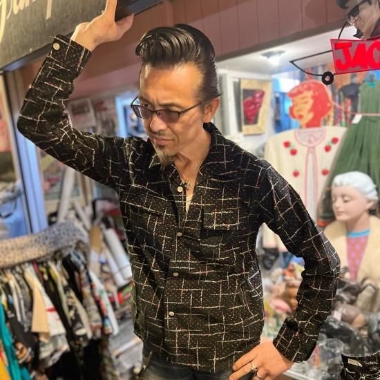 Style eyes コーデュロイカスリドットシャツ - ◇Harajuku Jumpin