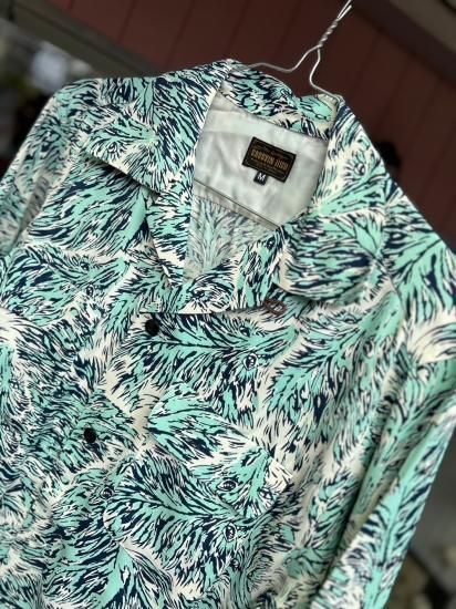 The Groovin' High / Wolf pattern L/S shirt - ◇Harajuku