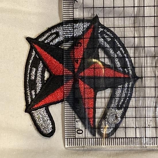 ホースシュー&スターワッペン Horse Shue & Star パッチ Patch