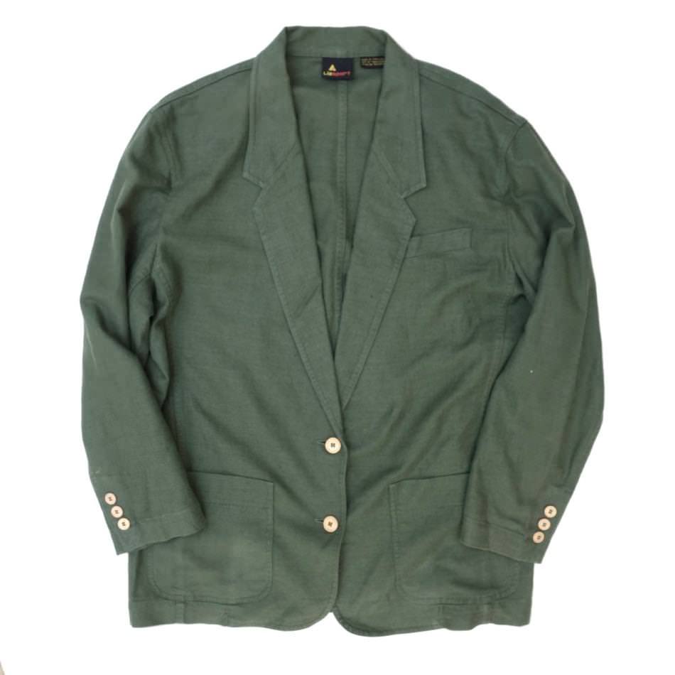 vintage LEONARD wool jacket navy クリーニング済 - テーラードジャケット