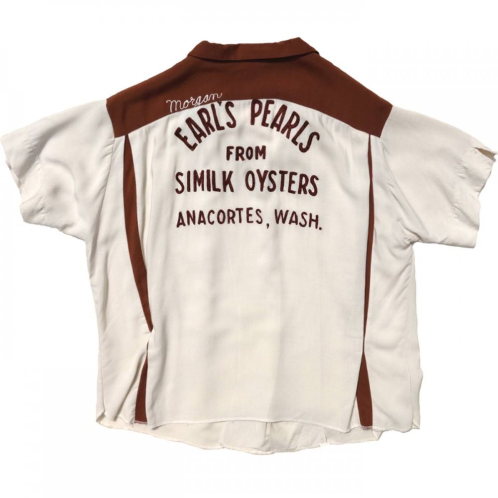 古着 ビンテージボーリングシャツ【Service Bowling Shirt】【1950's~1960's】Vintage Bowling