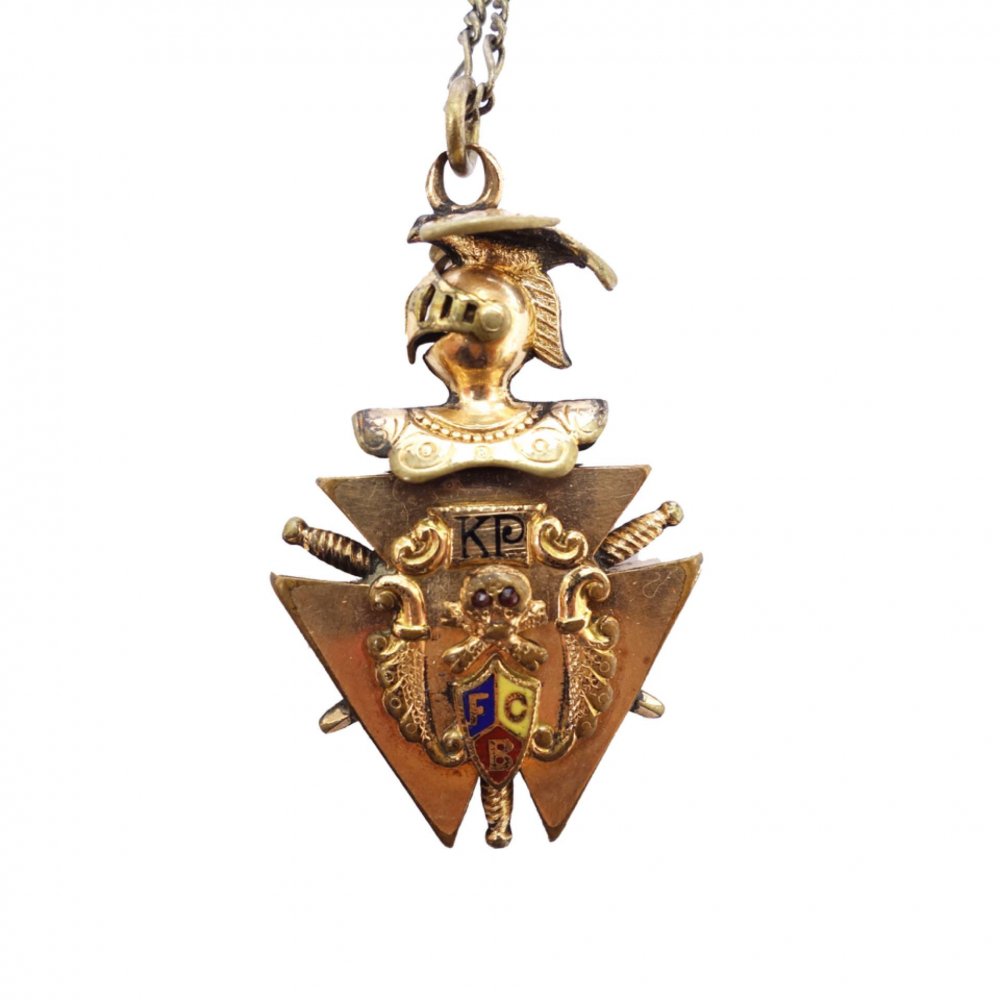 ビンテージ ネックレス【Knights of Pythias】【1900's】Vintage Necklace