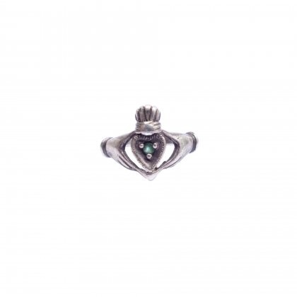  Ρơ 󥰡925ۡsize 11Vintage Claddagh Ring