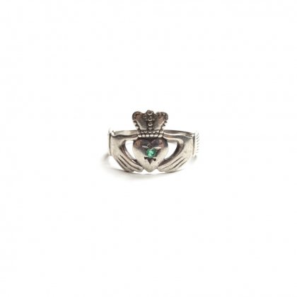  Ρơ 󥰡925ۡsize 11,5Vintage Claddagh Ring