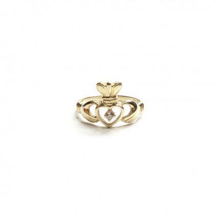  Ρơ 󥰡14K goldۡsize 11~Vintage Claddagh Ring