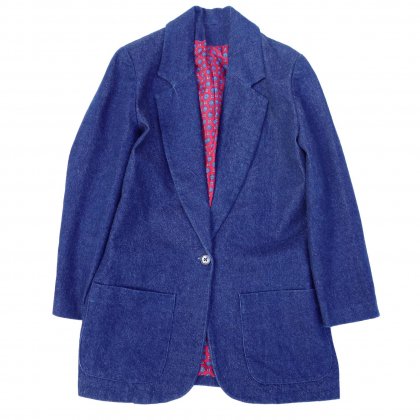 古着 通販　ヴィンテージ デニム ジャケット【ethnic lining】【1980's~】Vintage Denim jacket