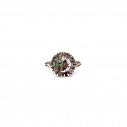  ΡơIOOF - Rebekahsۥ󥰡10 KGFVintage Odd fellows Ring