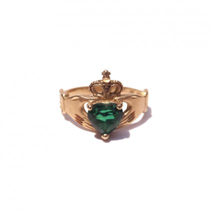  Ρơ 󥰡14Kۡsize 11Vintage Claddagh Ring