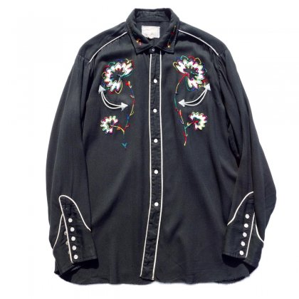  Ρơ H BAR Cۥ졼󥮥Х 󥷥ġ1960's-Vintage Western Shirts