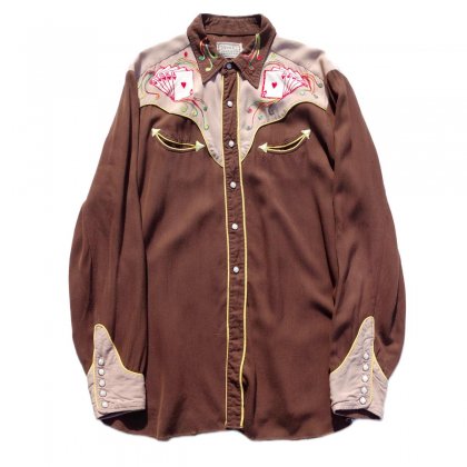  Ρơ H BAR Cۥ졼󥮥Х 󥷥ġ1950's-Vintage Western Shirts