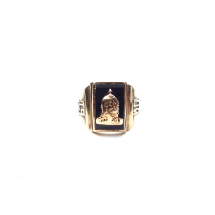  Ρå󥰡1940sۡTwins BEC #7ۡMA.CO 10kt GoldVintage College Ring