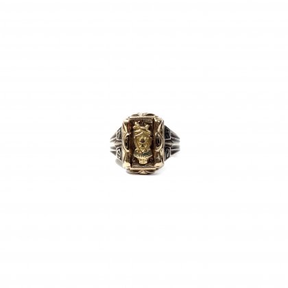  Ρå󥰡1957sۡHJ 10K STERLINGVintage College Ring