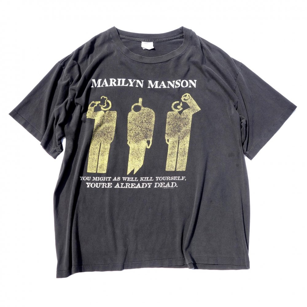 マリリン・マンソン【Marilyn Manson-ANTICHRIST SUPERSTAR】プリントT シャツ【1996's-】Vintage  T-Shirts