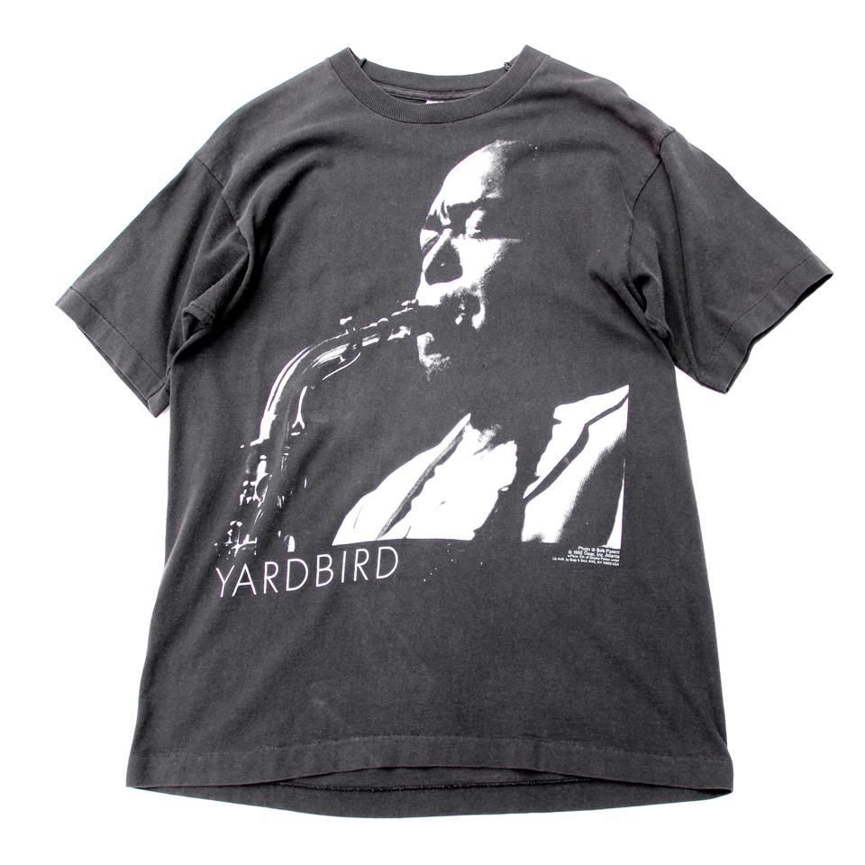 JAZZ tシャツ ジャズ　ヴィンテージ  チャーリーパーカー球数が減ってきているジャズT