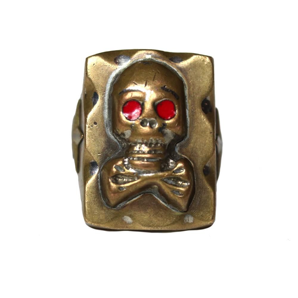 ヴィンテージ メキシカン スカルリング【50's~60's】Mexican Skull Ring | 古着 通販 ヴィンテージ古着屋 |  RUMHOLE beruf - Online Store 公式通販サイト