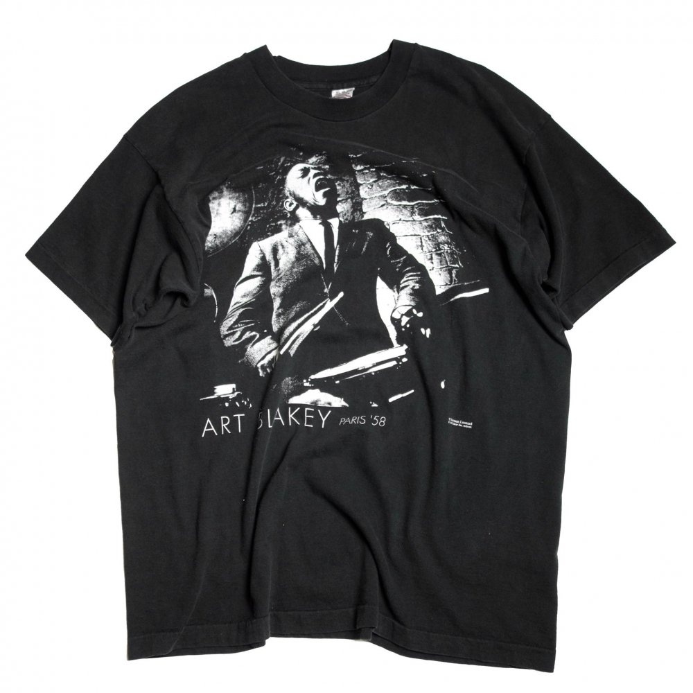 アート ブレイキー【ART BLAKEY】Herman Leonard フォトプリント T シャツ【1992s-】