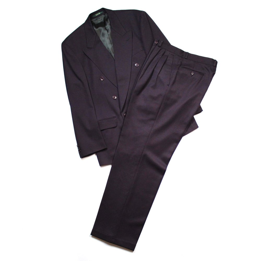 ヴィンテージ ダブルブレストスーツ セットアップ【1980's】Vintage Suits