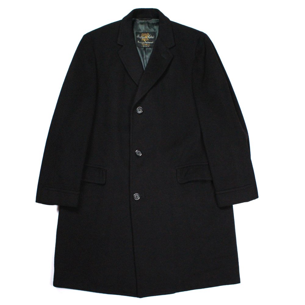 ヴィンテージ インポートファブリック テーラード ウールコート【Italian Fabric】【1960's-】Vintage Tailored  Coat | 古着 通販 ヴィンテージ古着屋 | RUMHOLE beruf - Online Store 公式通販サイト