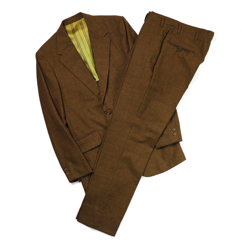 ヴィンテージ スーツ セットアップ【University Hall】【1970's】Vintage Suits