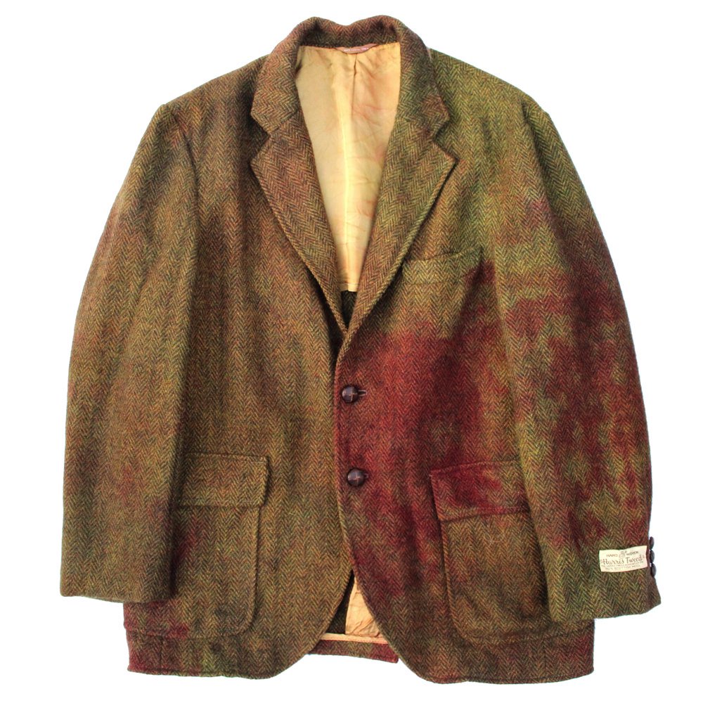 ハリスツイード テーラード ジャケット【Harris Tweed】【pimpstick×西染】Vintage Tweed Jacket