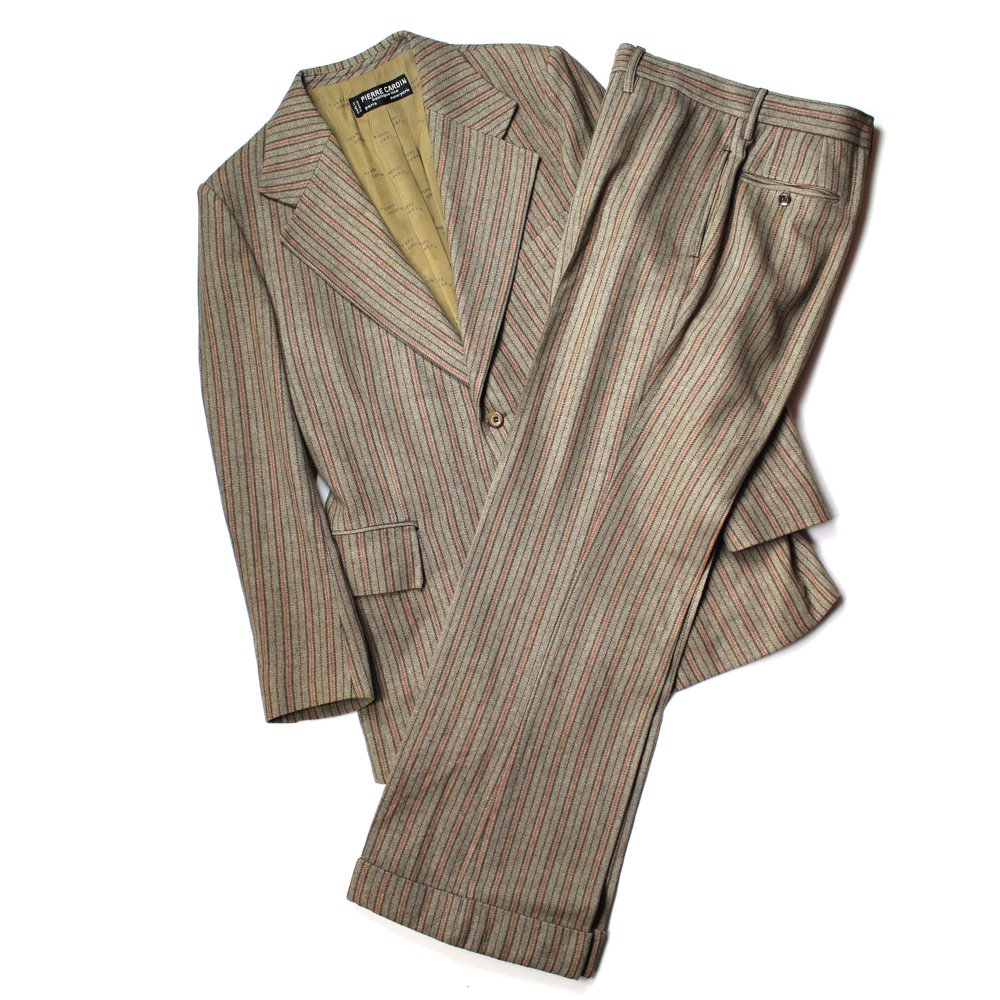 ピエール・カルダン ヴィンテージ スーツ セットアップ【pierre cardin made in France】【1970's】Vintage  Suits