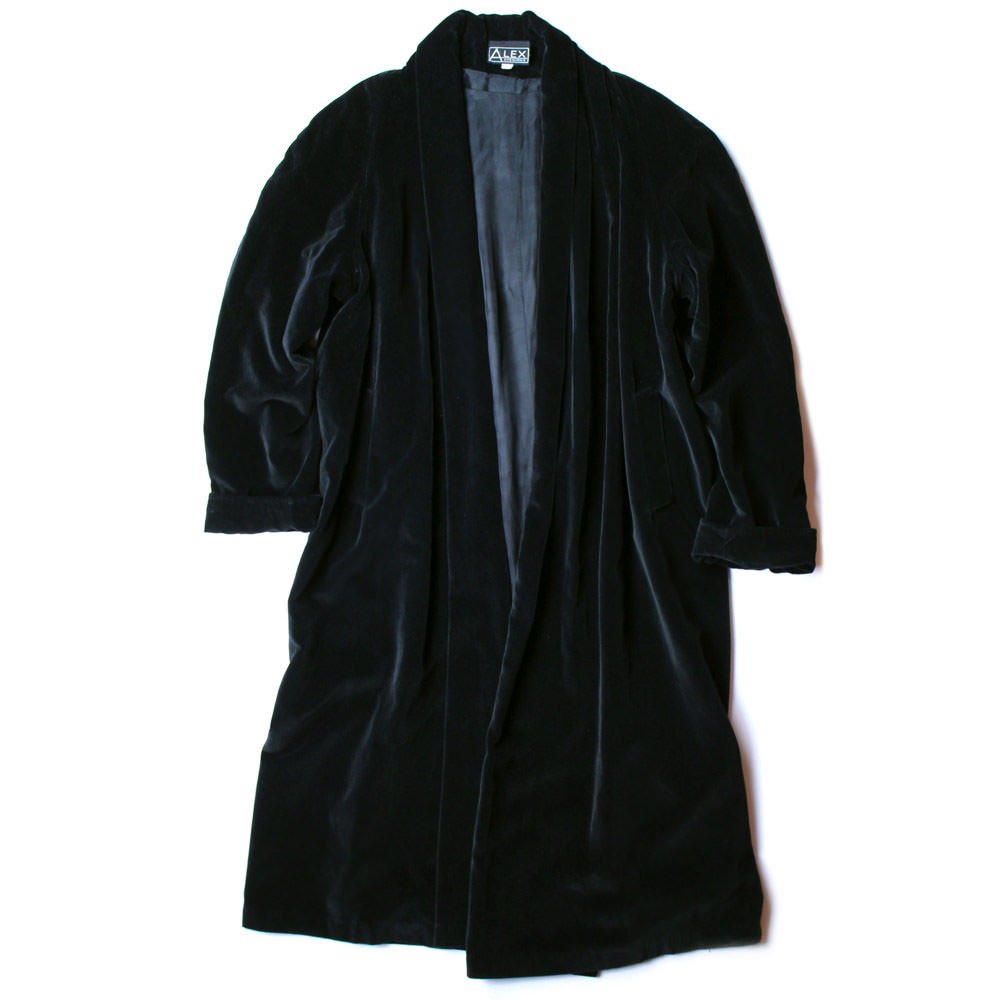 ヴィンテージ ベロア コート【1980's】【ALEX】Vintage Velour Coat ...