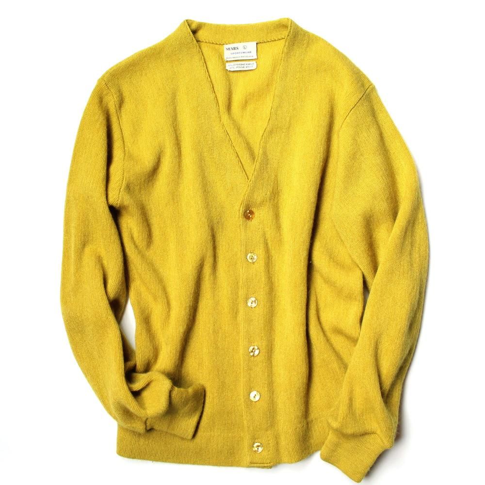 シアーズ ヴィンテージ ニットカーディガン【sears】【1960's】Vintage Knit Cardigan