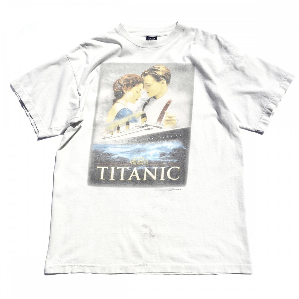 90sヴィンテージ｜1998 Titanic Tシャツ (White - XL)