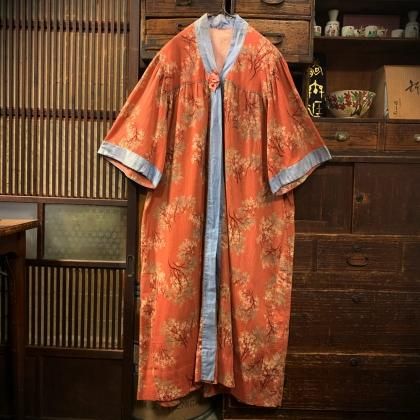  Ρơ  ʪ꡼ ֡1950'sKimono Sleeve Robe