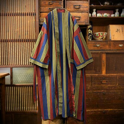  Ρơ H/S ޥȥ饤 åȥ󥬥1980'sVintage Half Sleeve Stripe Gown