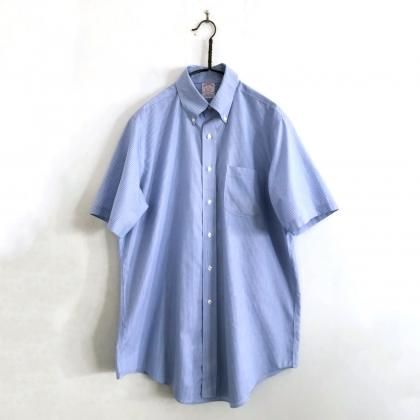  Ρ֥å֥饶 S/S ܥ󥷥ġBrooks BrothersVintage Short Sleeve B/D Shirt
