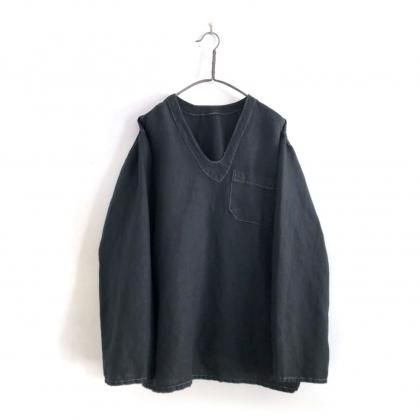  Ρϥ󥬥꡼ ꡼ԥ󥰥ġHungarian ArmyVintage Sleeping Shirt
