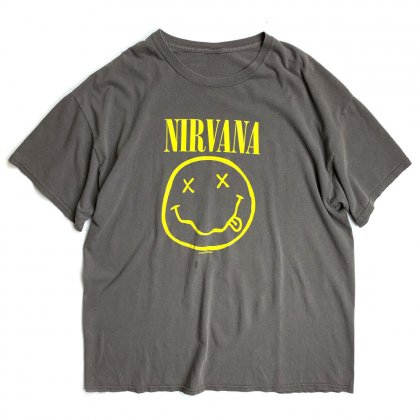  Ρ˥С ޥ꡼ ץ TġNIRVANAۡSmileyۡ2000s-Vintage Print T-Shirts