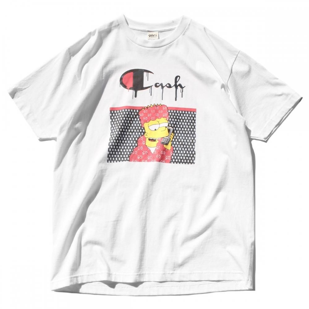 シンプソンズ The Simpsons プリント T シャツ Cash Shaka Bootleg Nos 古着 通販 ヴィンテージ古着屋 Rumhole Beruf Online Store 公式通販サイト シンプソンズ The Simpsons プリント T シャツ Cash Shaka Bootleg Nos 古着 通販 ヴィンテージ古着屋 Rumhole Beruf Online Store 公式通販サイト