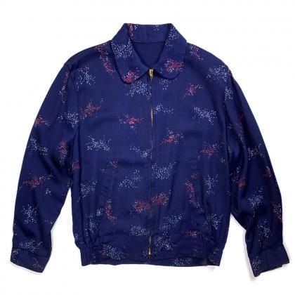  Ρơ Х ɥꥺ顼 㥱å ȥߥåѥ1950's-Vintage Drizzler Atomic Pattern