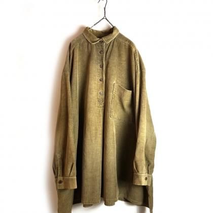  Ρơ ץ륪С ǥġ1980sVintage Pullover Corduroy Shirts