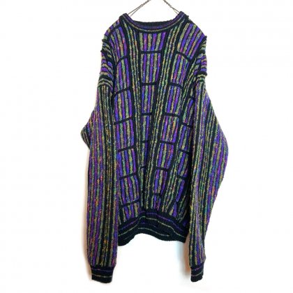  Ρơ ץ륪С ˥å CATTIVOۡ1980'sVintage Pullover Kint Sweater